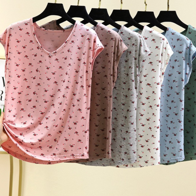 Floral Modal Sleeveless Top
