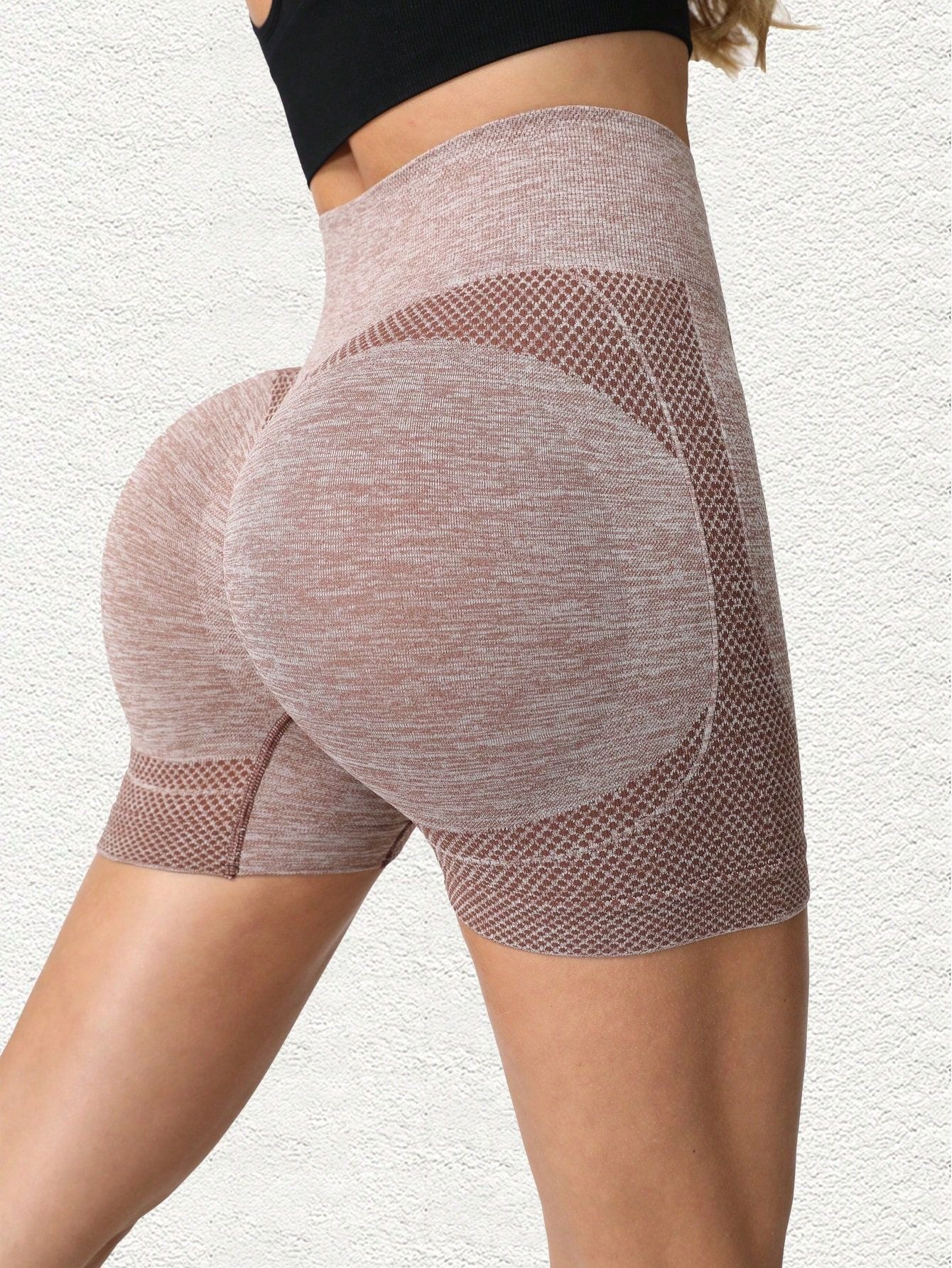 High-Waisted Yoga Shorts