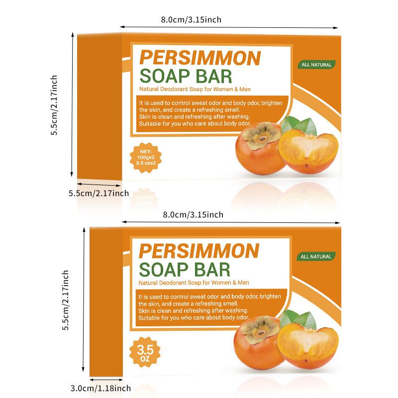 Persimmon soap